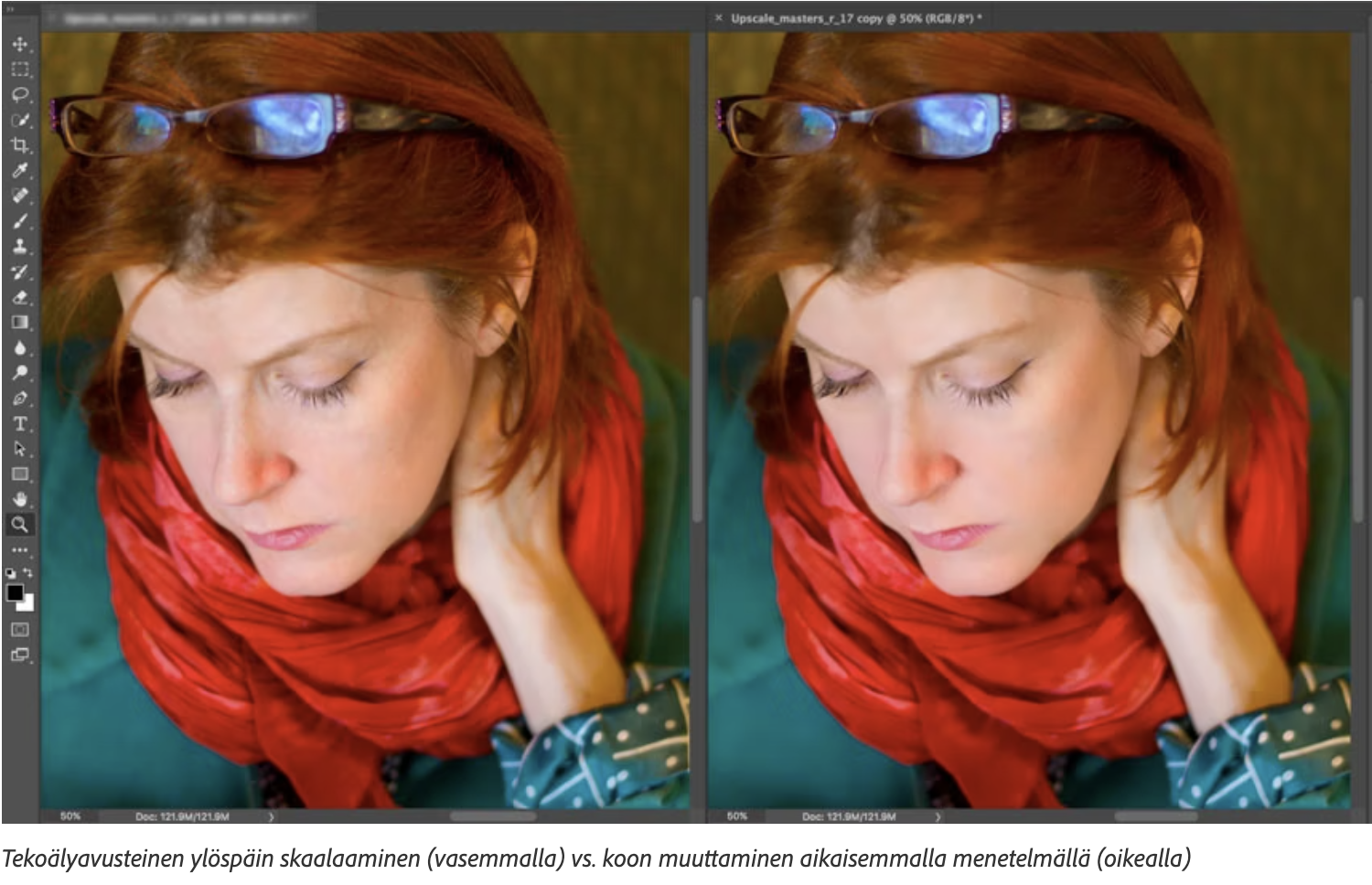 Generatiivinen ylöspäin skaalaus.