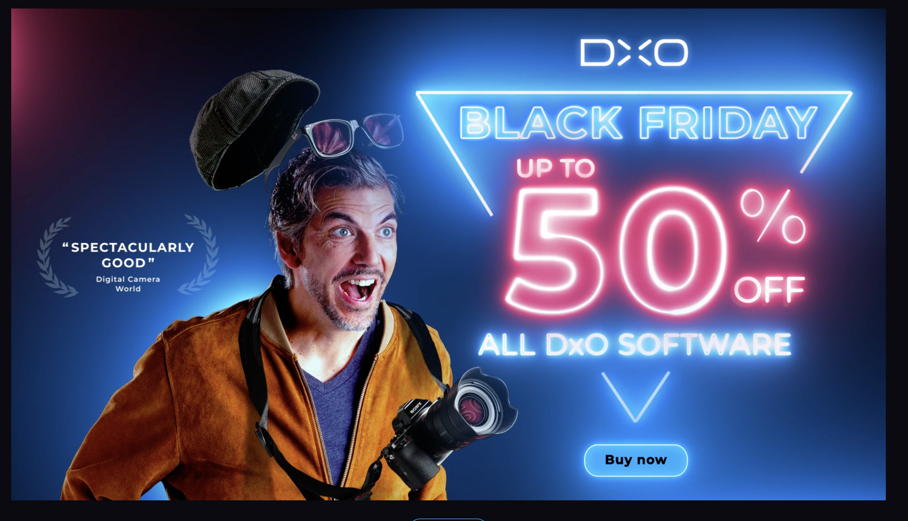 Der er op til 50 procent at spare på DxOs programmer.