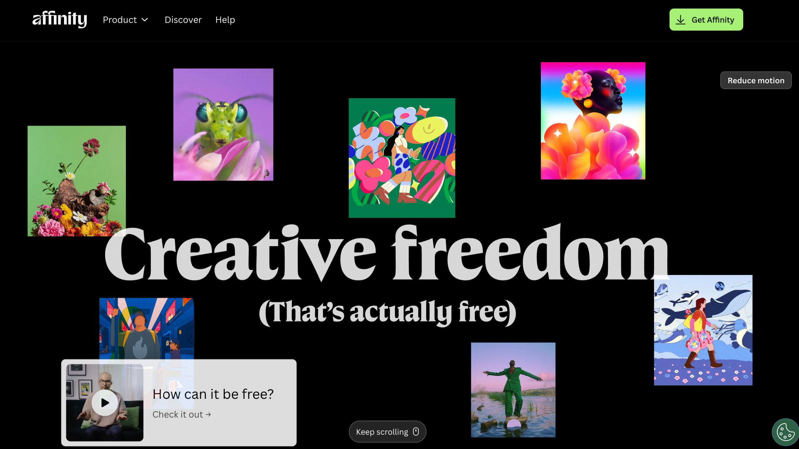 Affinity er et gratis redigeringsprogram der kan sammenlignes med Lightroom