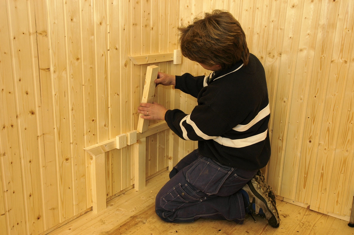 Mökin muuttaminen saunamökiksi