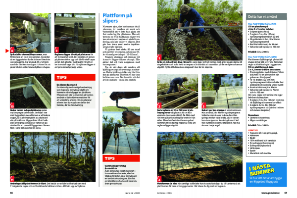 Så här bygger du ett underlag på naturgrund