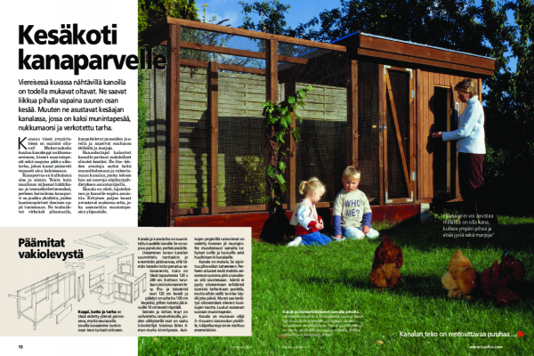 Rakenna ykkösluokan kanakoppi