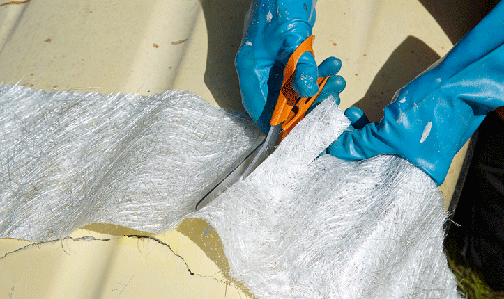 Glasfiber reparation