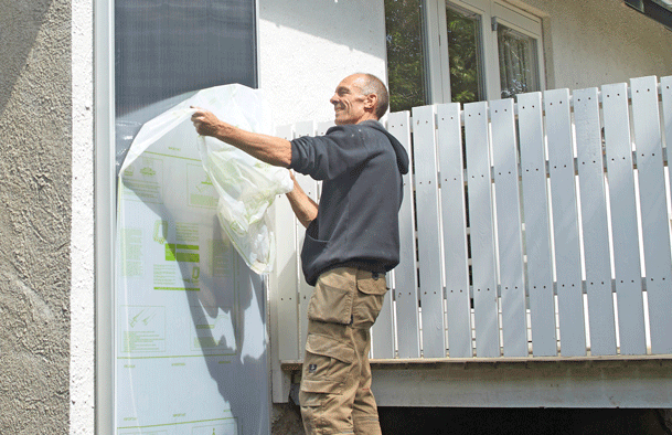 Tørr kjeller med energi fra sola