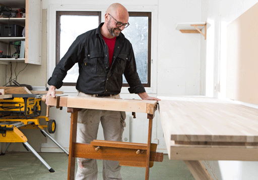 Effektivt hobbyverksted