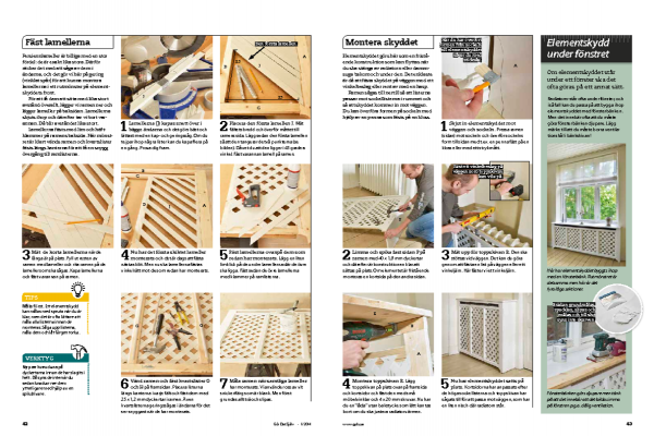 Bygga eget elementskydd