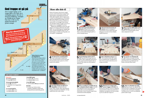 Gør det selv trappe