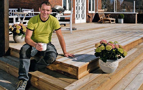 Nytt liv åt terrassen