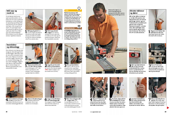 Skyvedører til skråtak