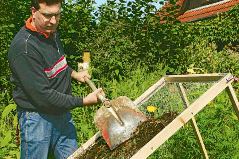 Bygg ett jordsåll – få bra kompost