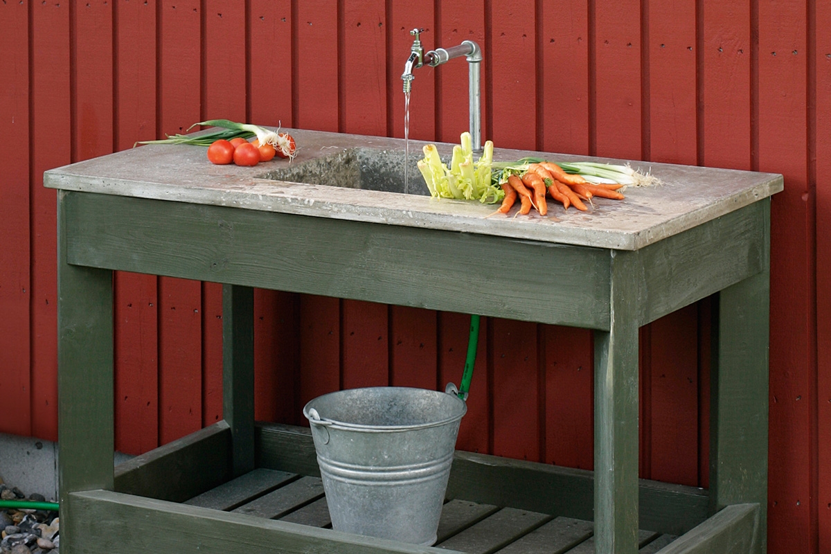 Støp en flott betongvask