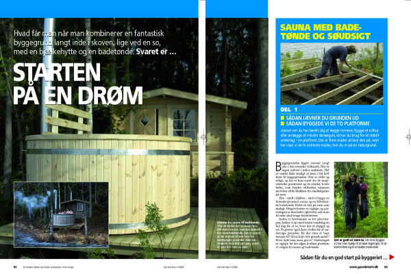 Punktfundament - sådan bygger du fundament på naturgrund