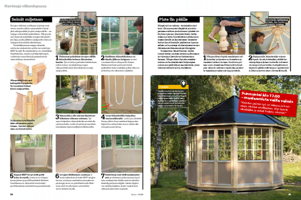 Huvimaja - rakenna itse hieno huvimaja