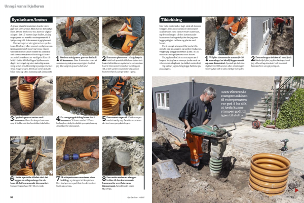 Drenering rundt hus | Unngå vann i kjeller