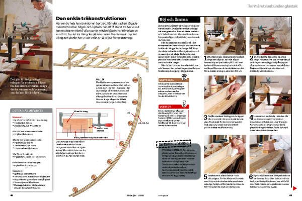 Glastak: Så gör du