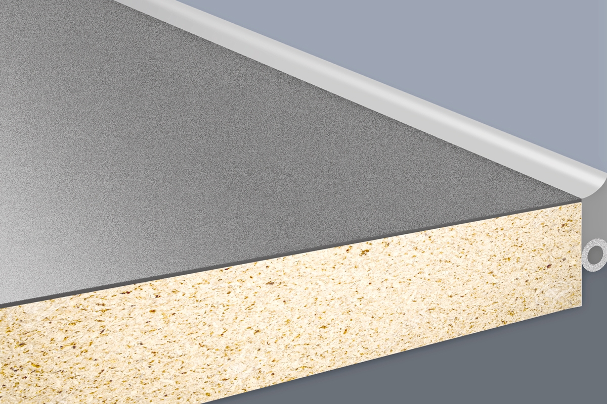 fog mellan bänk och vägg