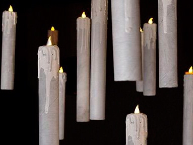 Halloweenpynt gjør det selv