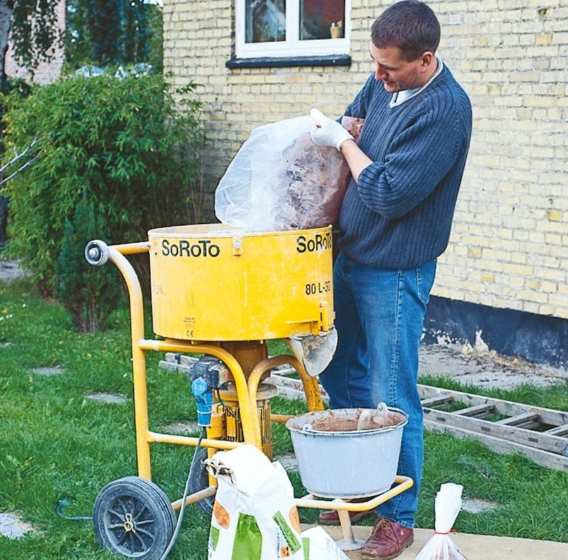 Tiilitalon rappaus: Näin sekoitat laastin