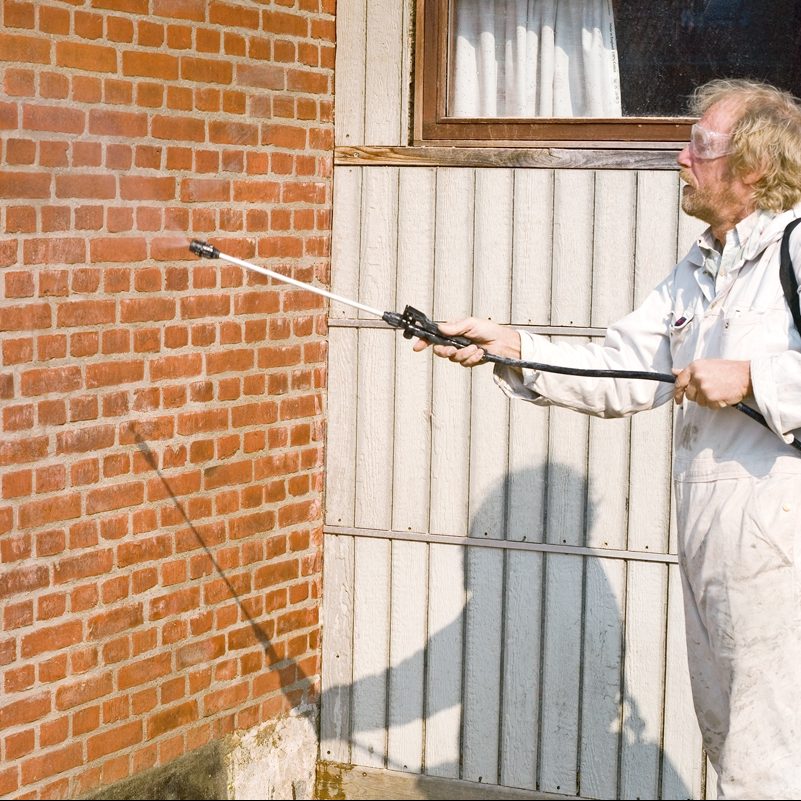 Facade puds: Brug kalkvand