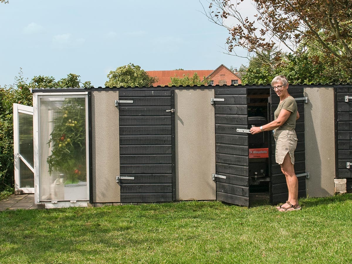 fleksibelt redkabsskur gør det selv