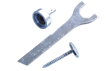 Levelflex montageskrue