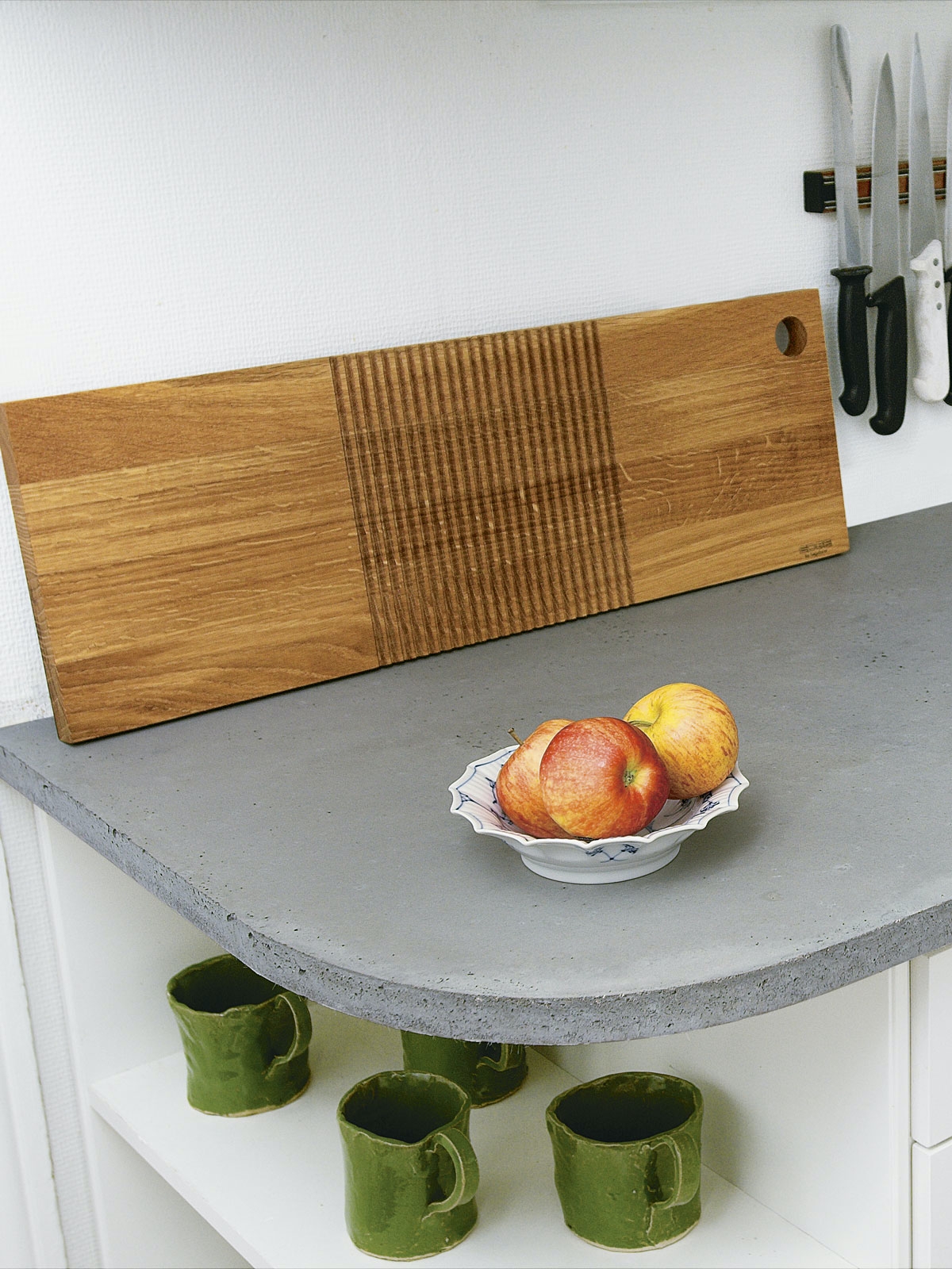 Kjøkkenbenk i betong