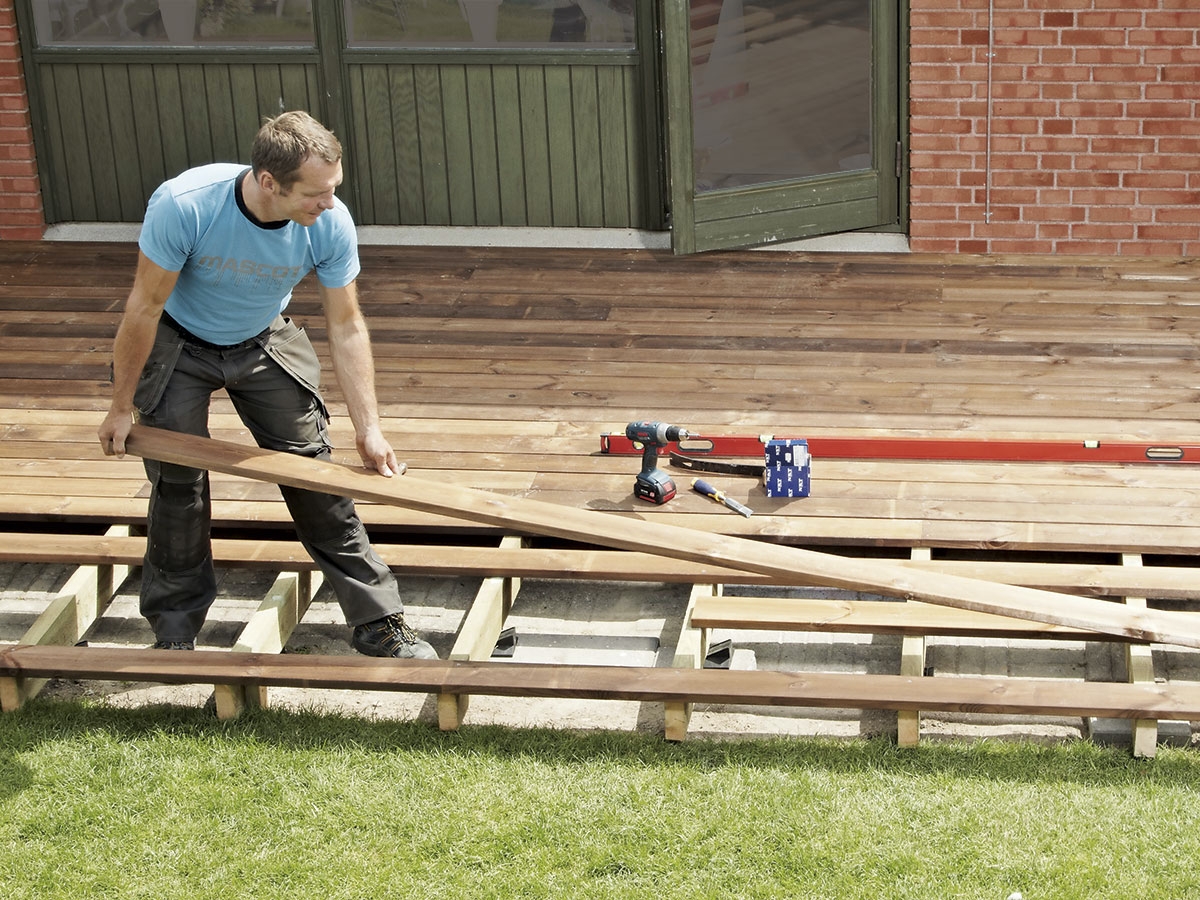 Terrasse heller kiler