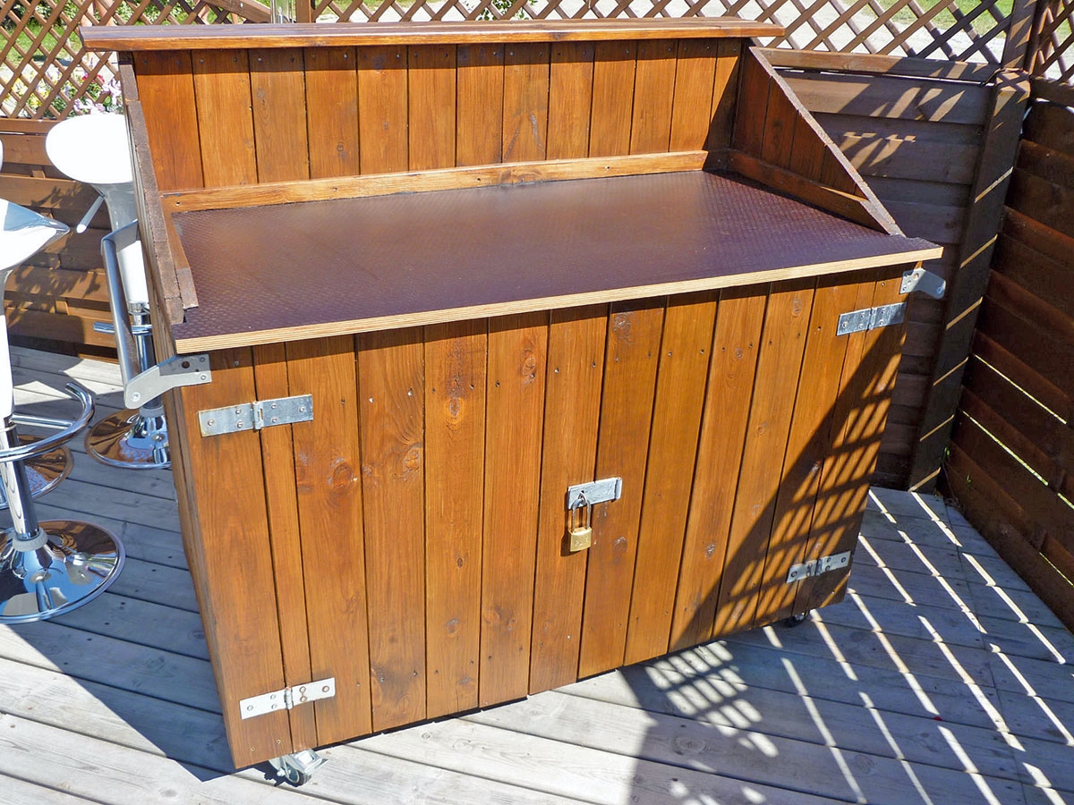 Flytbar bar terrasse