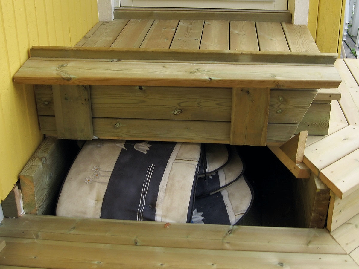 Hyndeboks trappe terrasse