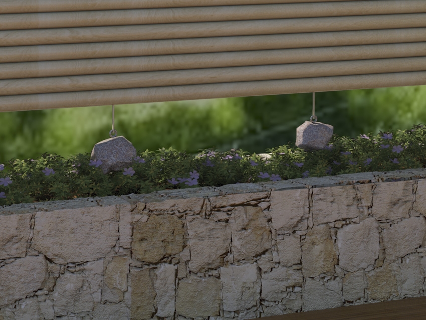 altan japanskt staket