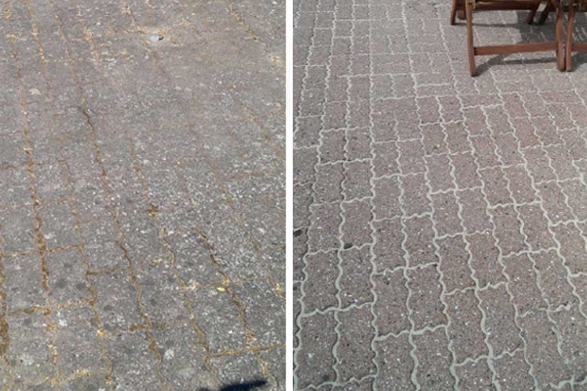 Pihalaattojen puhdistus