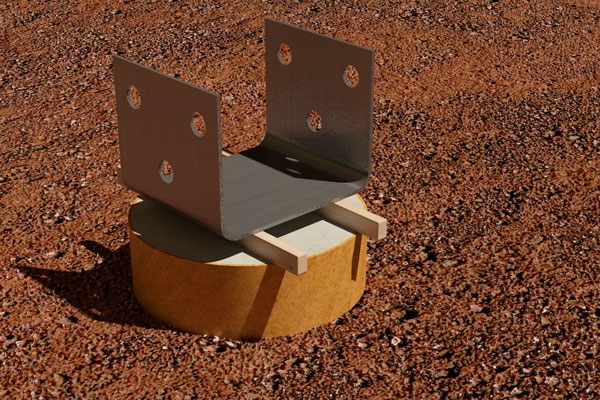 Hvordan støper jeg stolpesko?