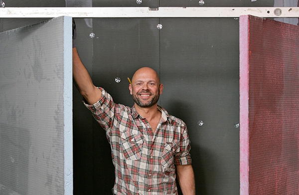 Sådan bygger du en bruseniche med vådrumsplader fra Wedi