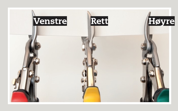 Er platesaksen til høyre- eller venstrehendte?