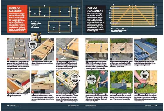 Bygg en enkel og billig garasje til tilhengeren