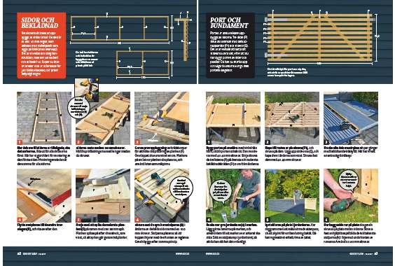 Bygg ett enkelt och billigt garage till släpkärran
