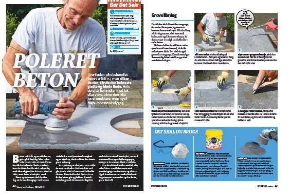 Beton: Poleret beton