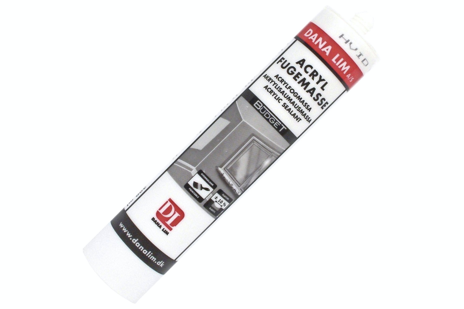 Maalattavaa akryylisaumamassaa