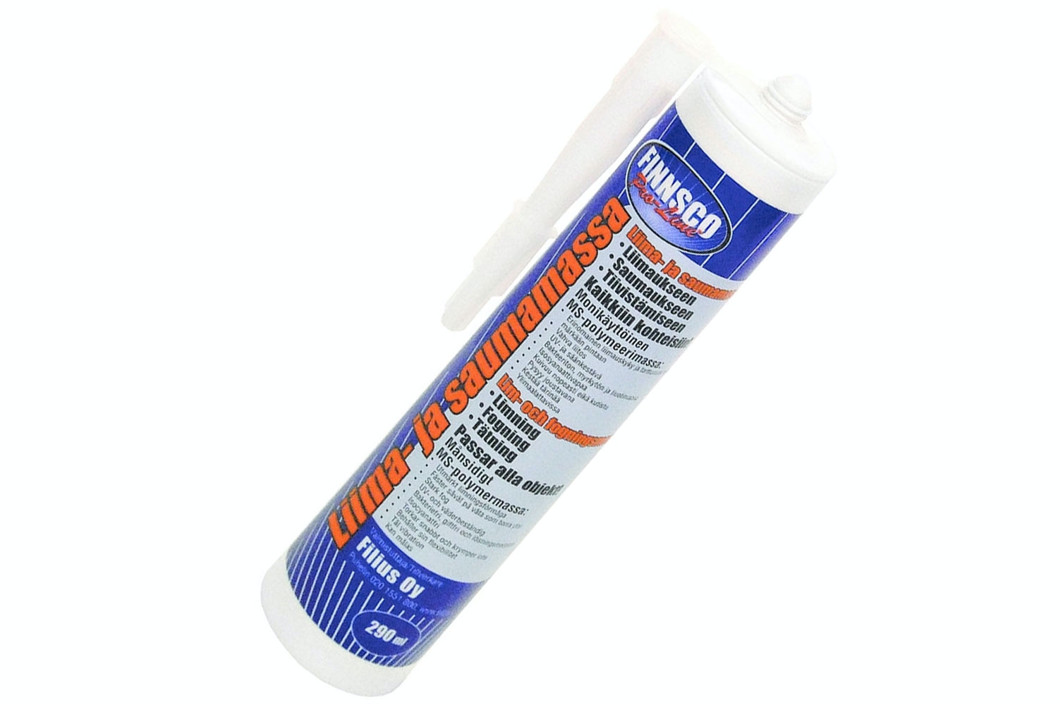 Maalattavaa liima- ja saumamassaa
