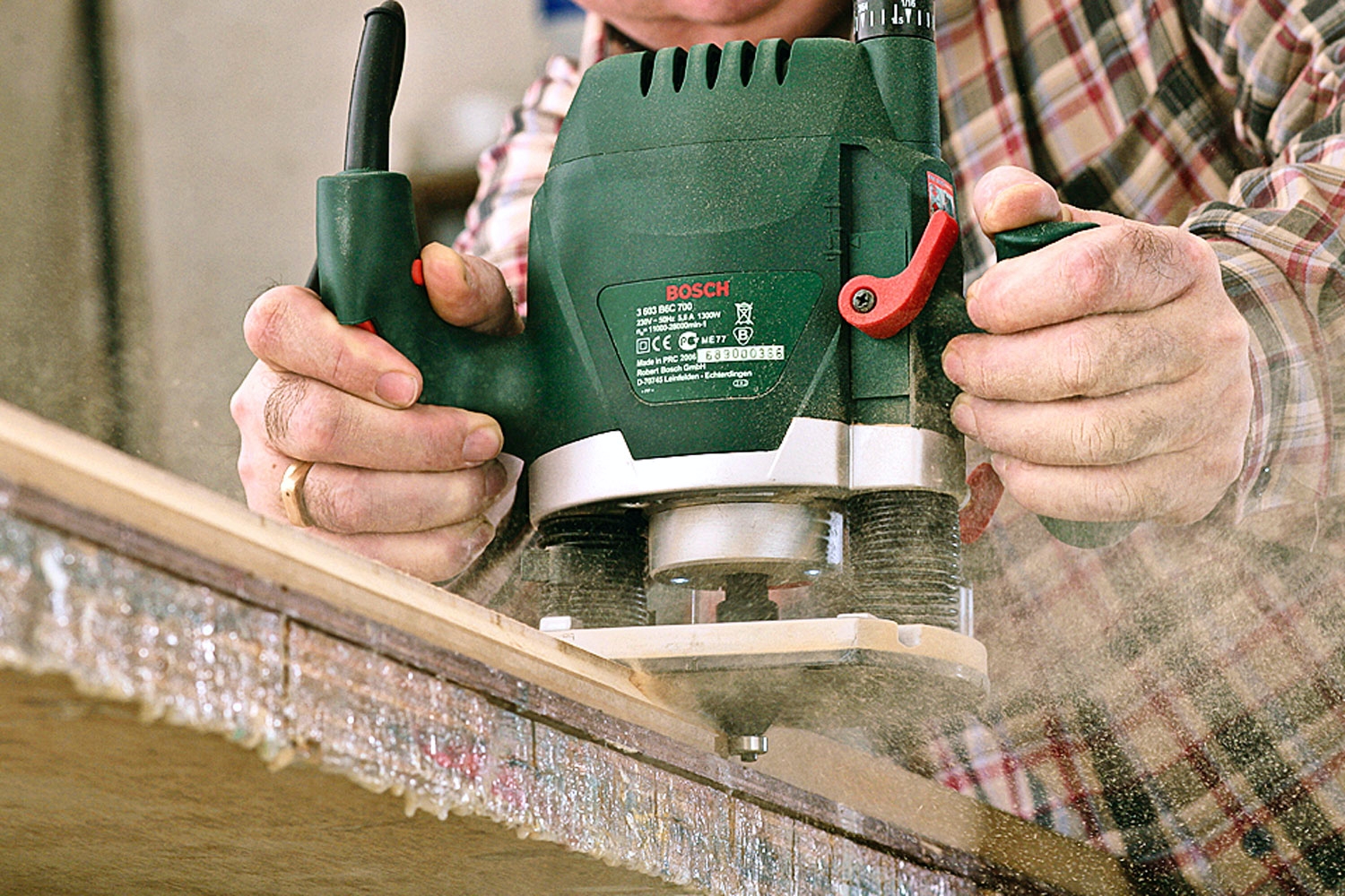 Sådan bruger du en overfræser