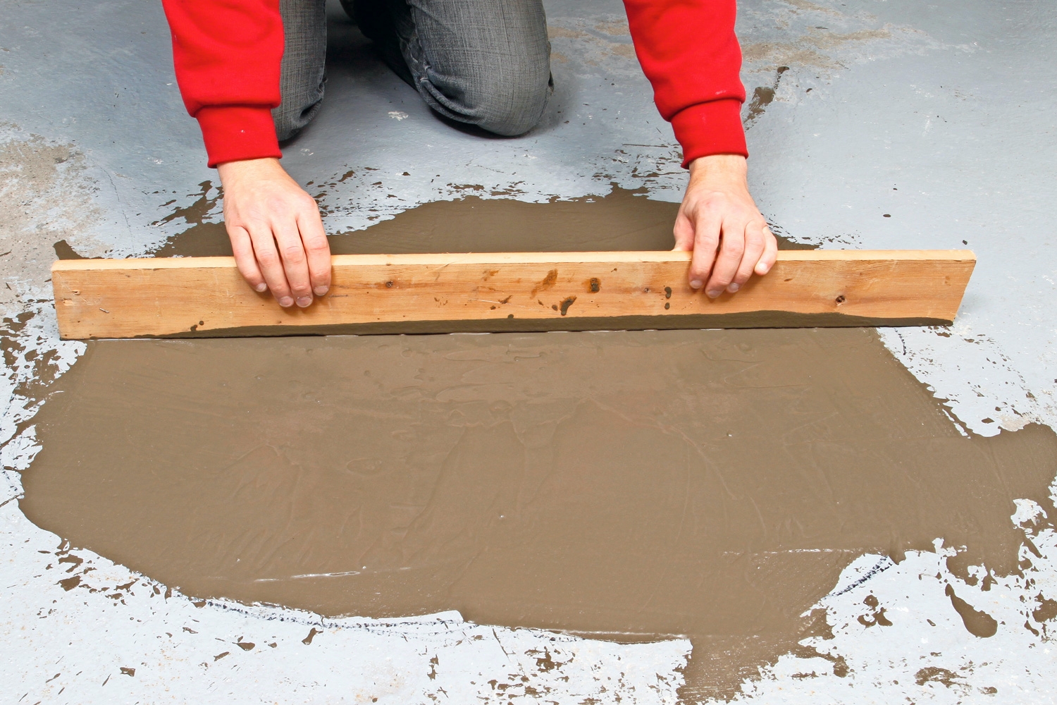 Oppretting av betonggulv