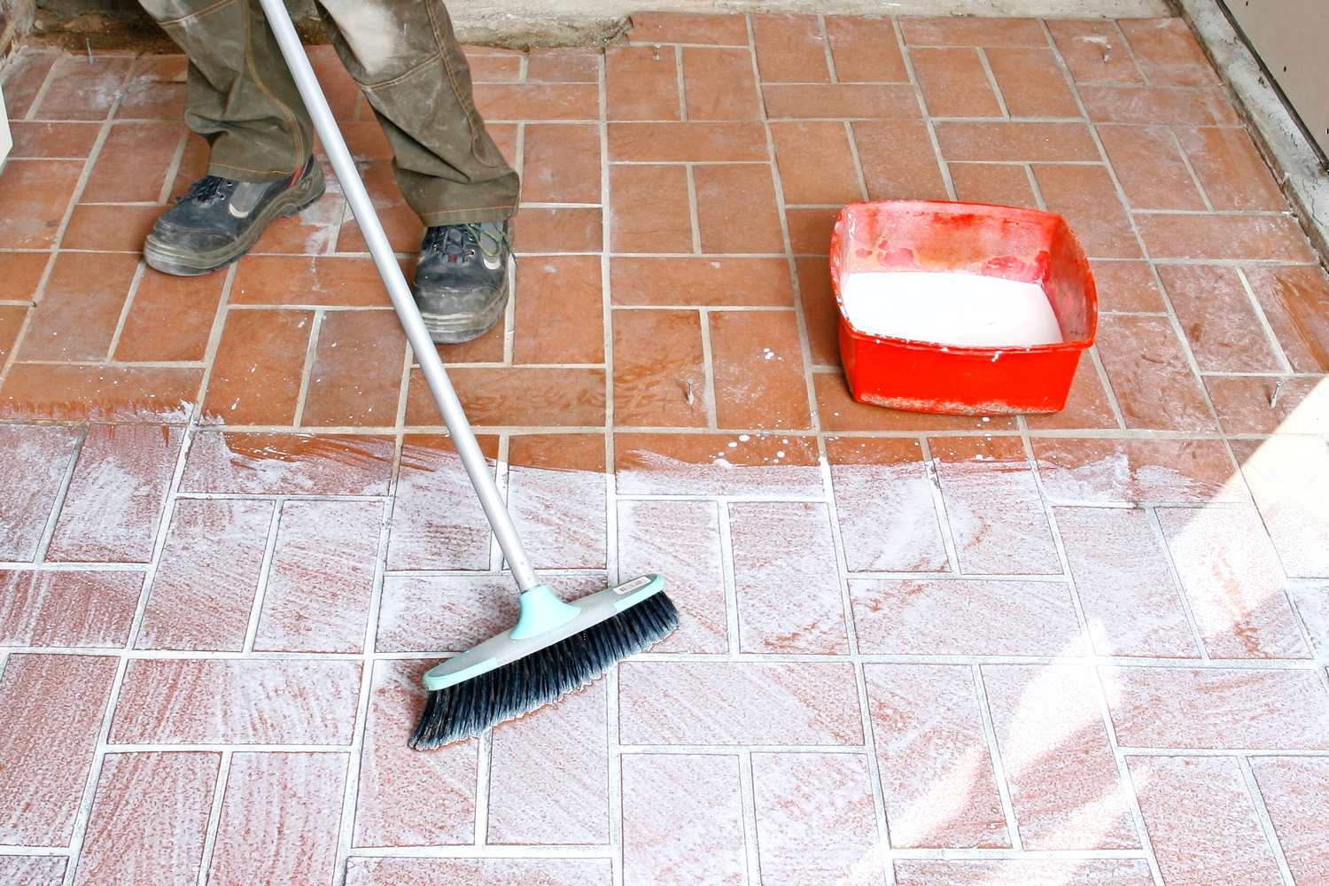 Oppretting av betonggulv