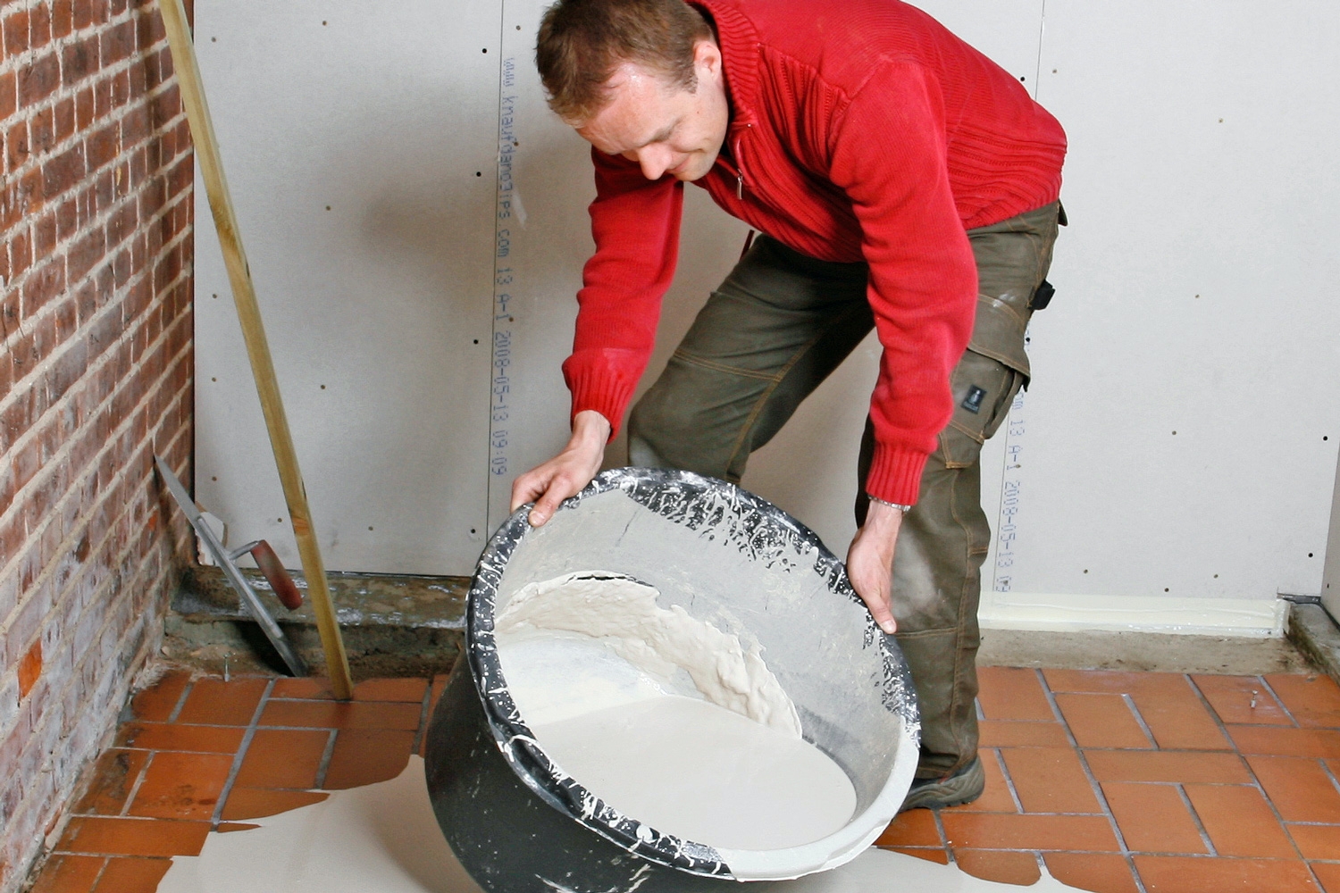 Oppretting av betonggulv