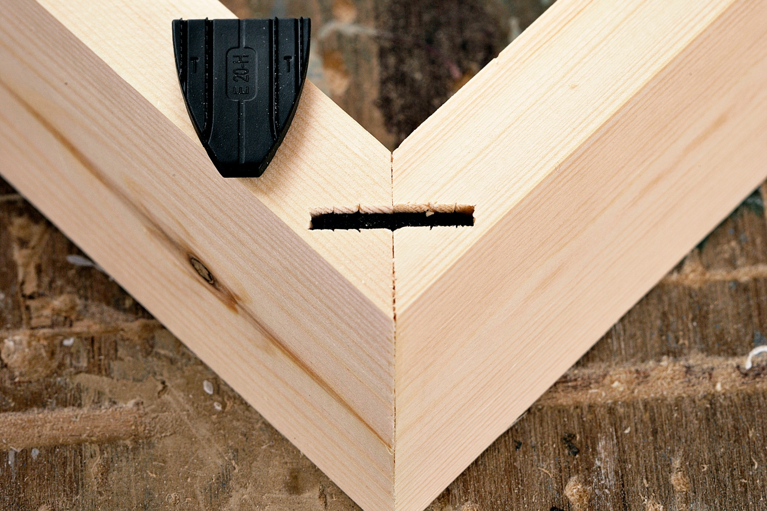 Tilbehør til lamelfræseren: Halve fisk til hjørner