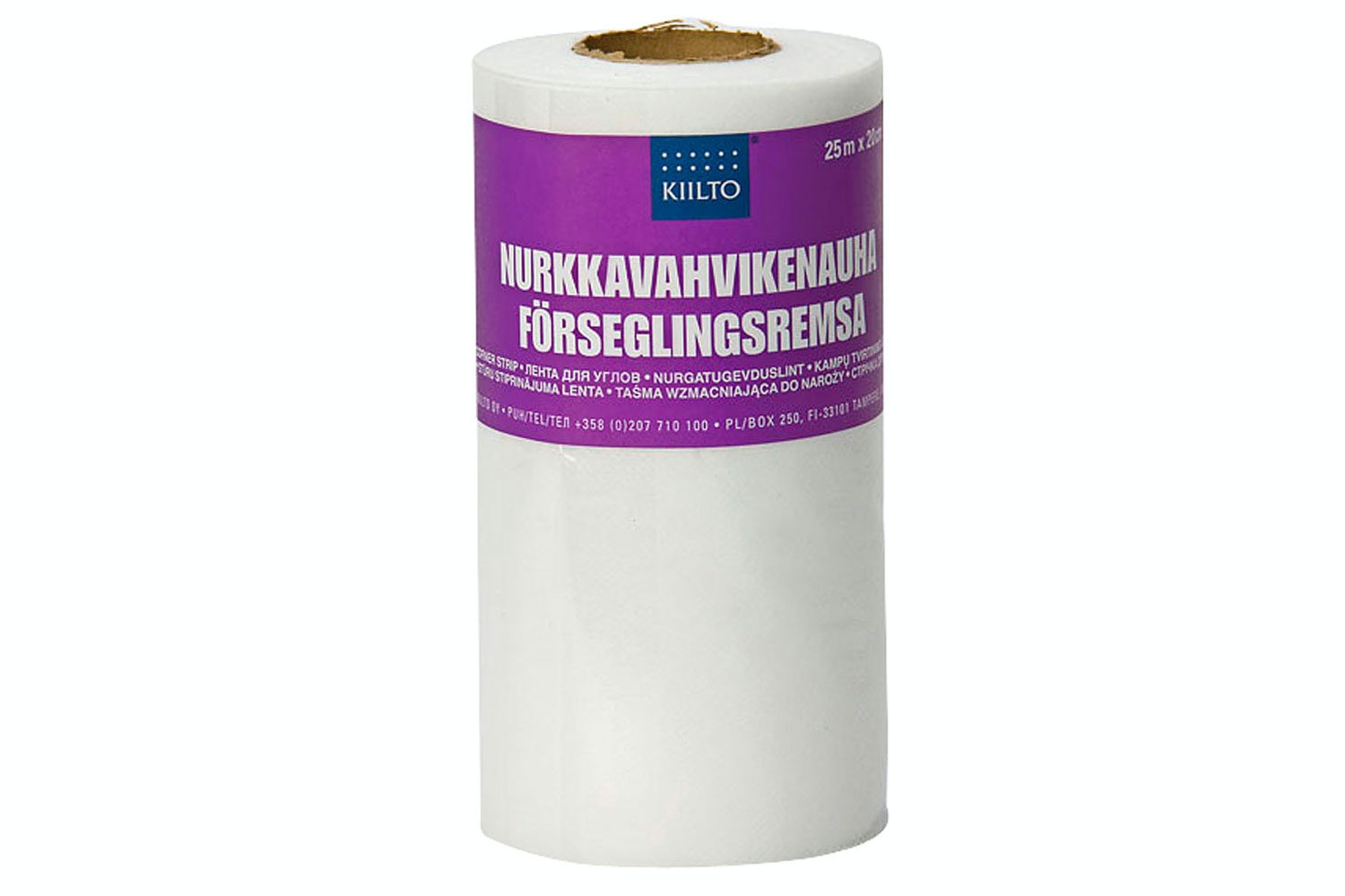 Vesieristeen vahvistaminen vahvikekankaalla