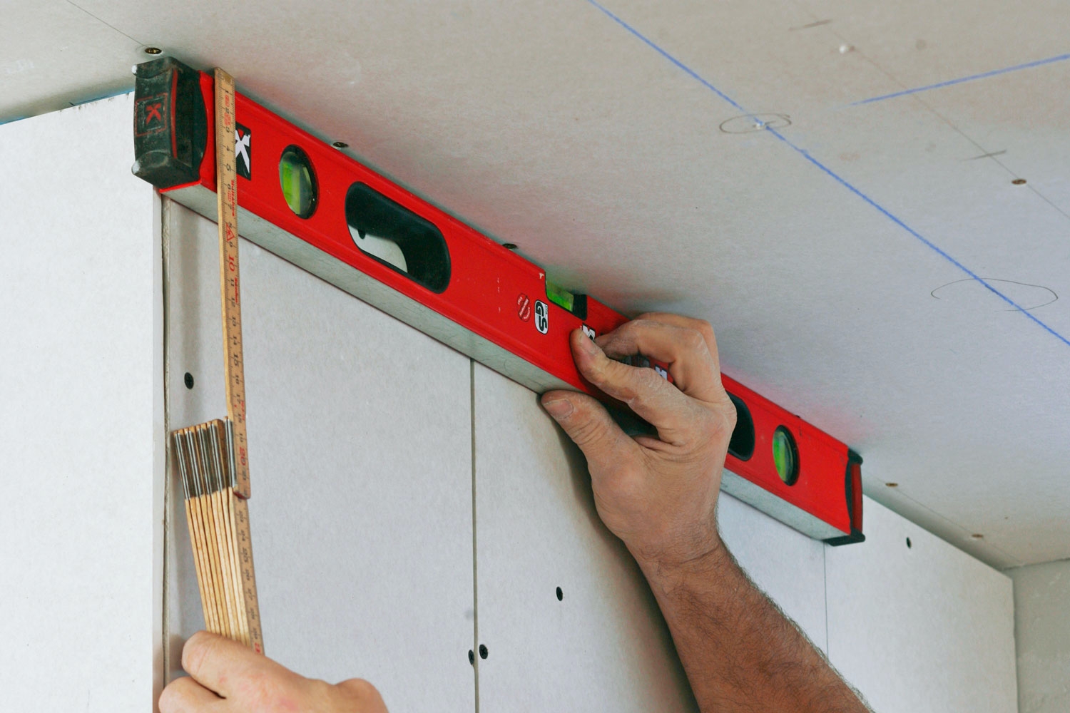 Montera gipsskivor: Vanliga gipsskivor