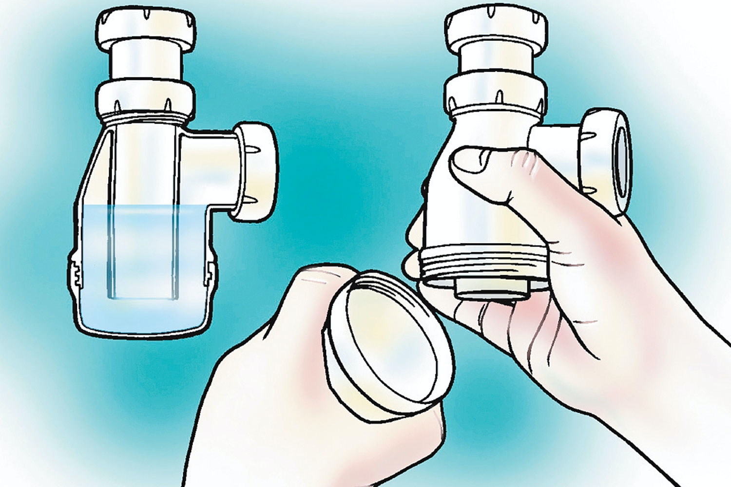 Sådan samler og vedligeholder du afløbsrør