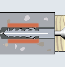 Hæng skabe og hylder på væggen
