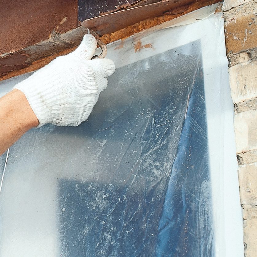 Tiilitalon rappaus: Suojaa ikkunat ja ovet