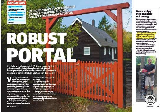 Bygga portal trädgård